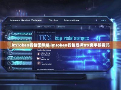 imToken钱包国际版|imtoken钱包质押trx免手续费吗