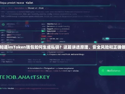 想知道imToken钱包如何生成私钥？这篇讲透原理、安全风险和正确做法