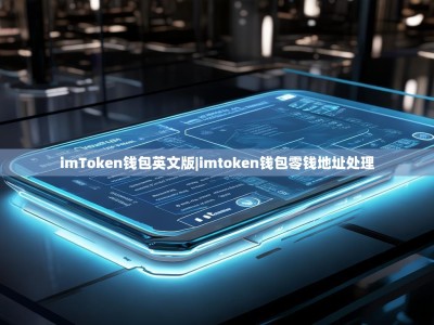imToken钱包英文版|imtoken钱包零钱地址处理