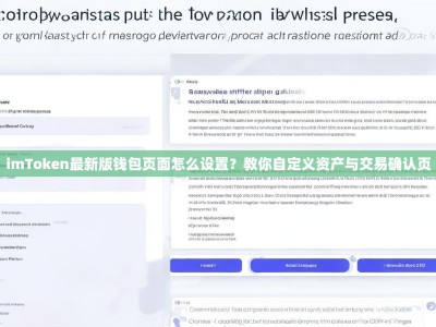 imToken最新版钱包页面怎么设置？教你自定义资产与交易确认页