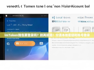 imToken钱包要登录吗？别再搞混！分清本地密钥和账号登录