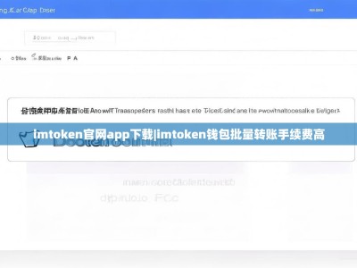 imtoken官网app下载|imtoken钱包批量转账手续费高