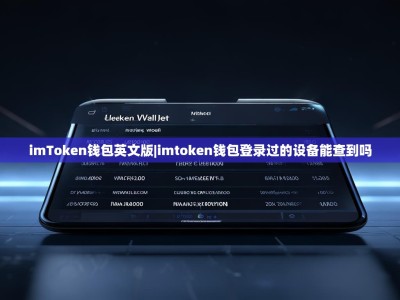 imToken钱包英文版|imtoken钱包登录过的设备能查到吗