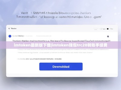imtoken最新版下载|imtoken钱包trc20转账手续费
