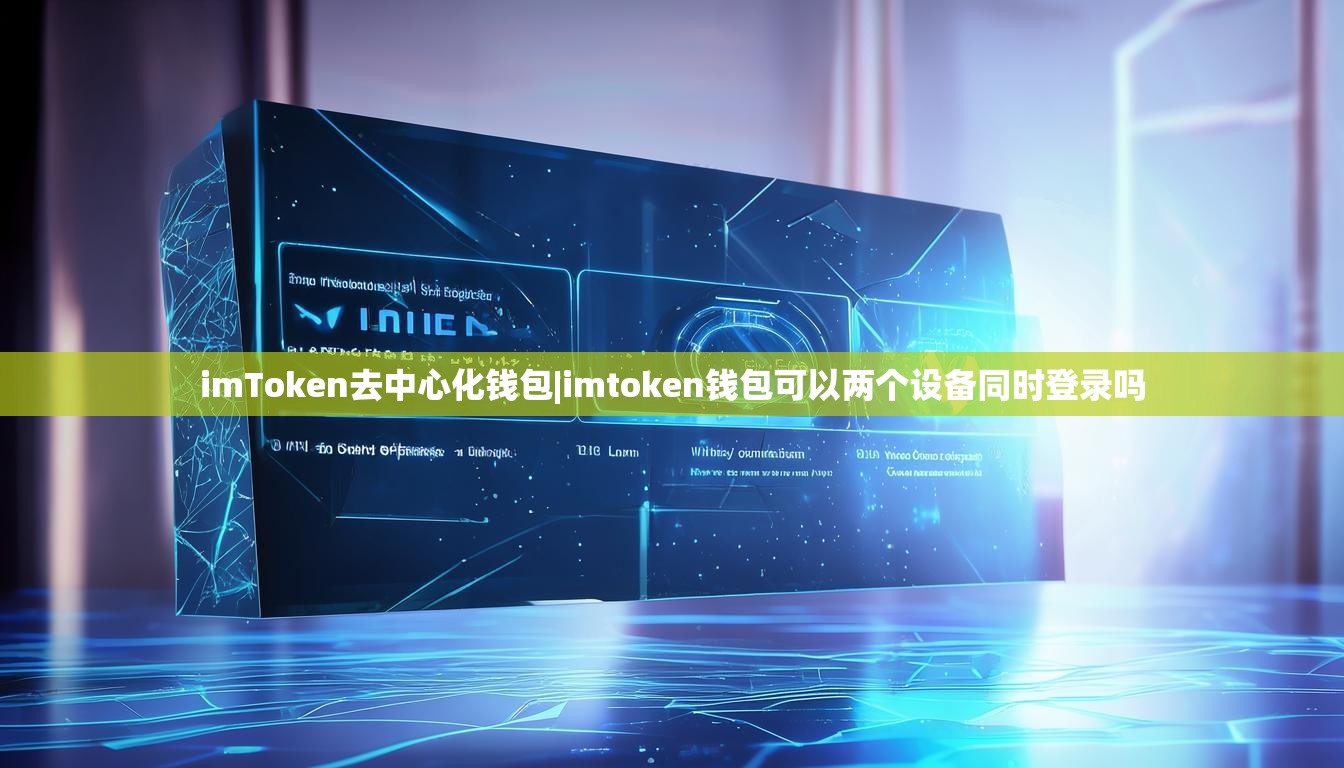 imToken去中心化钱包|imtoken钱包可以两个设备同时登录吗