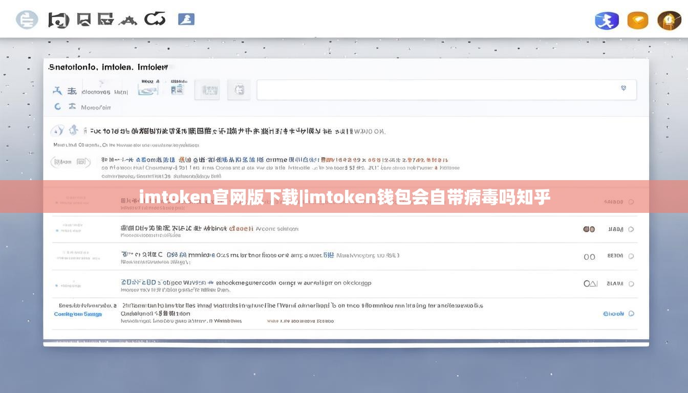 imtoken官网版下载|imtoken钱包会自带病毒吗知乎