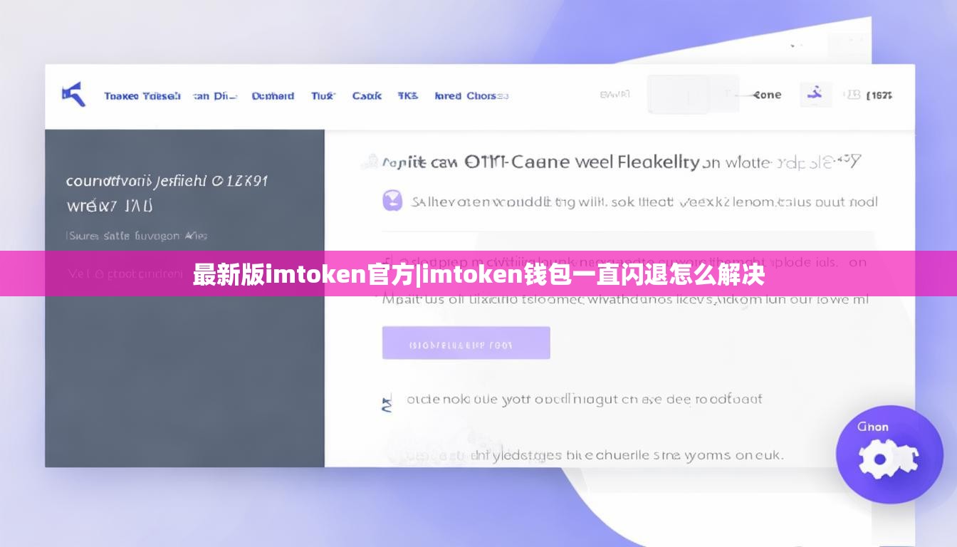 最新版imtoken官方|imtoken钱包一直闪退怎么解决