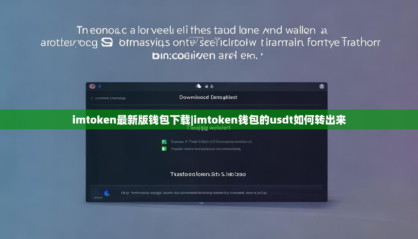 imtoken最新版钱包下载|imtoken钱包的usdt如何转出来