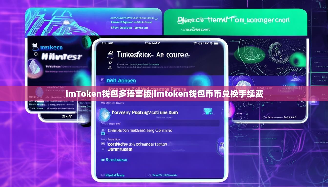 imToken钱包多语言版|imtoken钱包币币兑换手续费