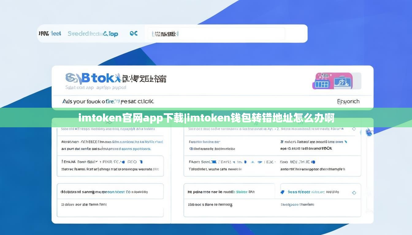 imtoken官网app下载|imtoken钱包转错地址怎么办啊