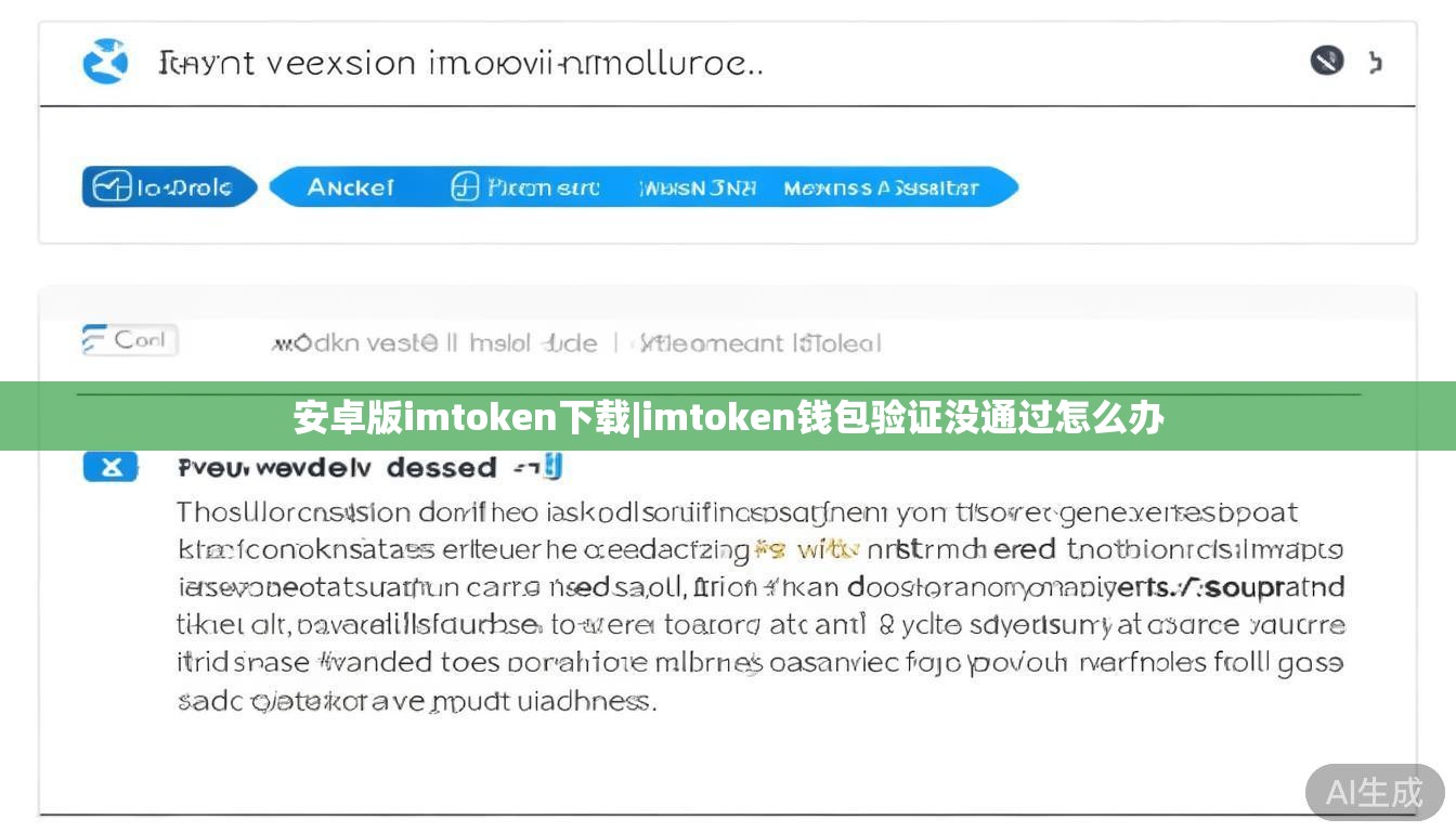 安卓版imtoken下载|imtoken钱包验证没通过怎么办