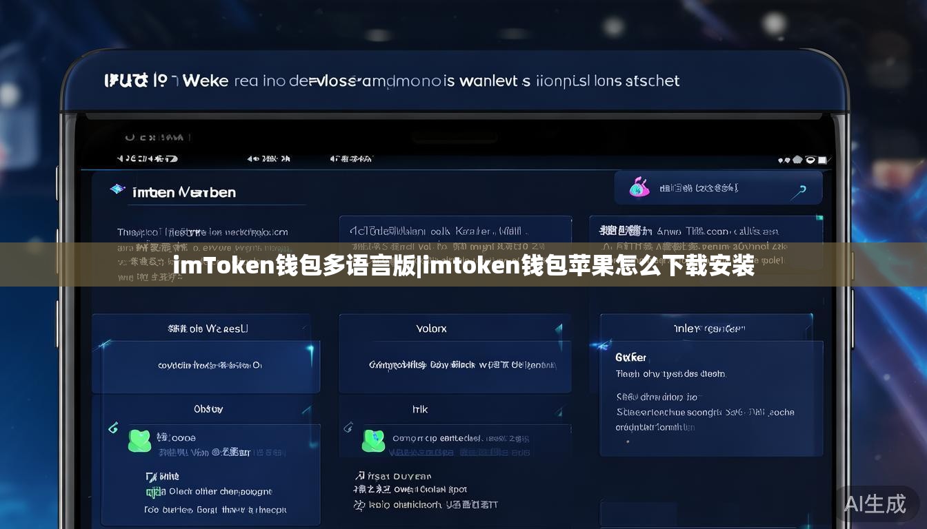 imToken钱包多语言版|imtoken钱包苹果怎么下载安装