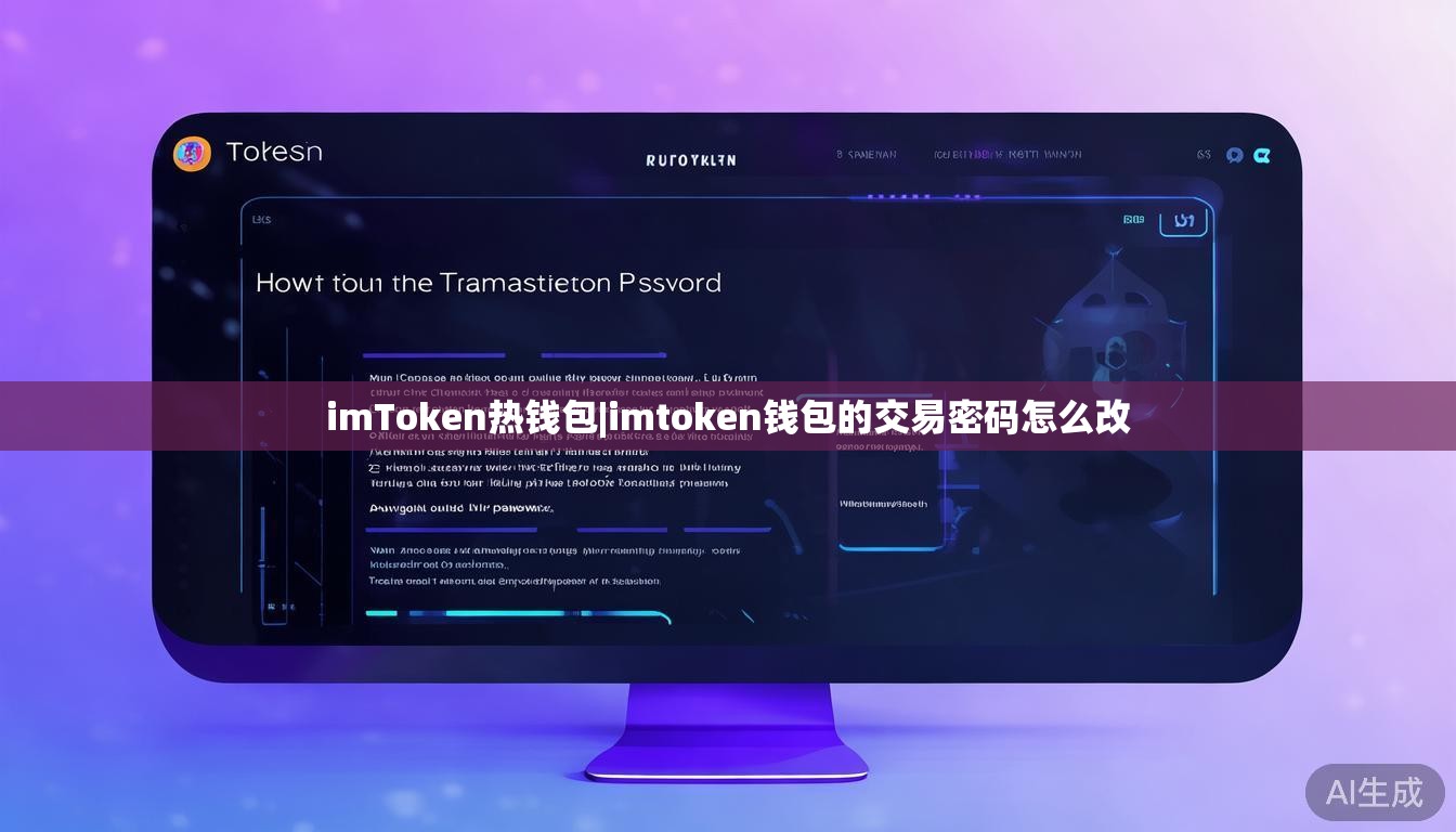 imToken热钱包|imtoken钱包的交易密码怎么改