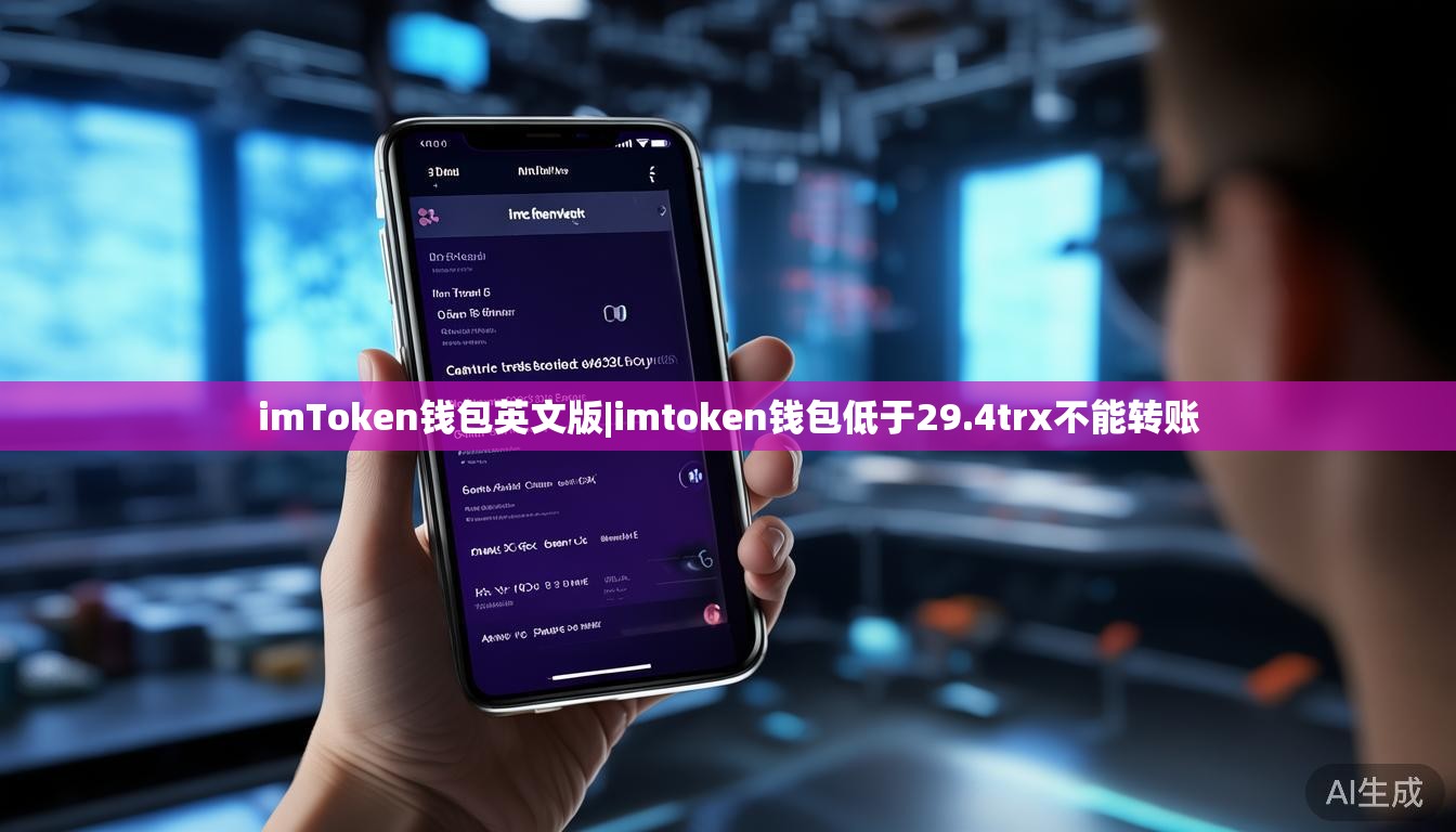 imToken钱包英文版|imtoken钱包低于29.4trx不能转账