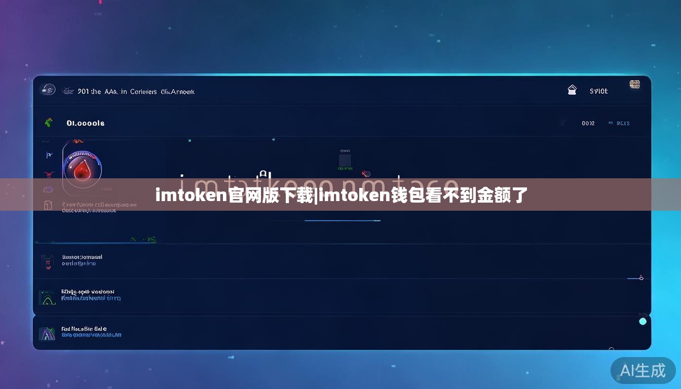 imtoken官网版下载|imtoken钱包看不到金额了