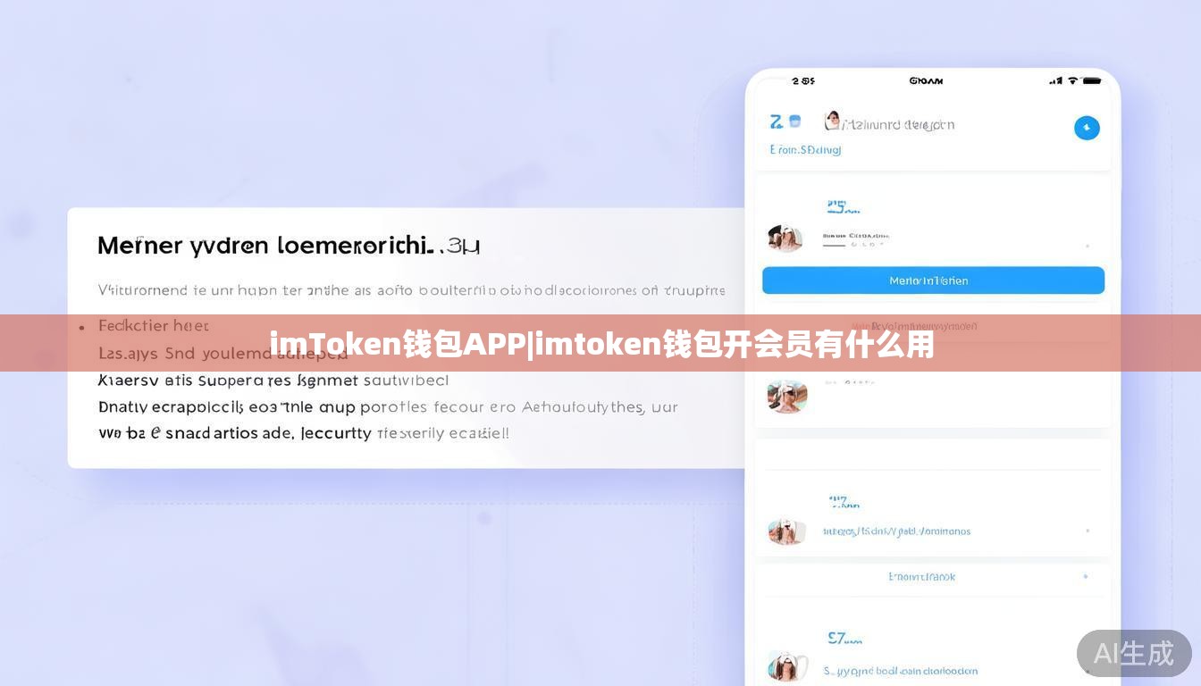 imToken钱包APP|imtoken钱包开会员有什么用