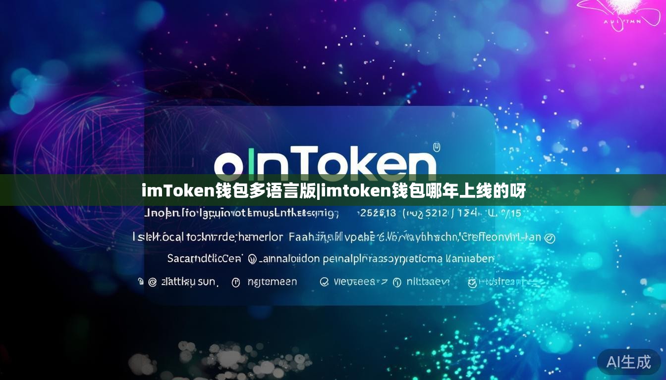imToken钱包多语言版|imtoken钱包哪年上线的呀