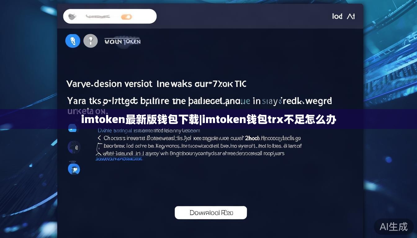 imtoken最新版钱包下载|imtoken钱包trx不足怎么办