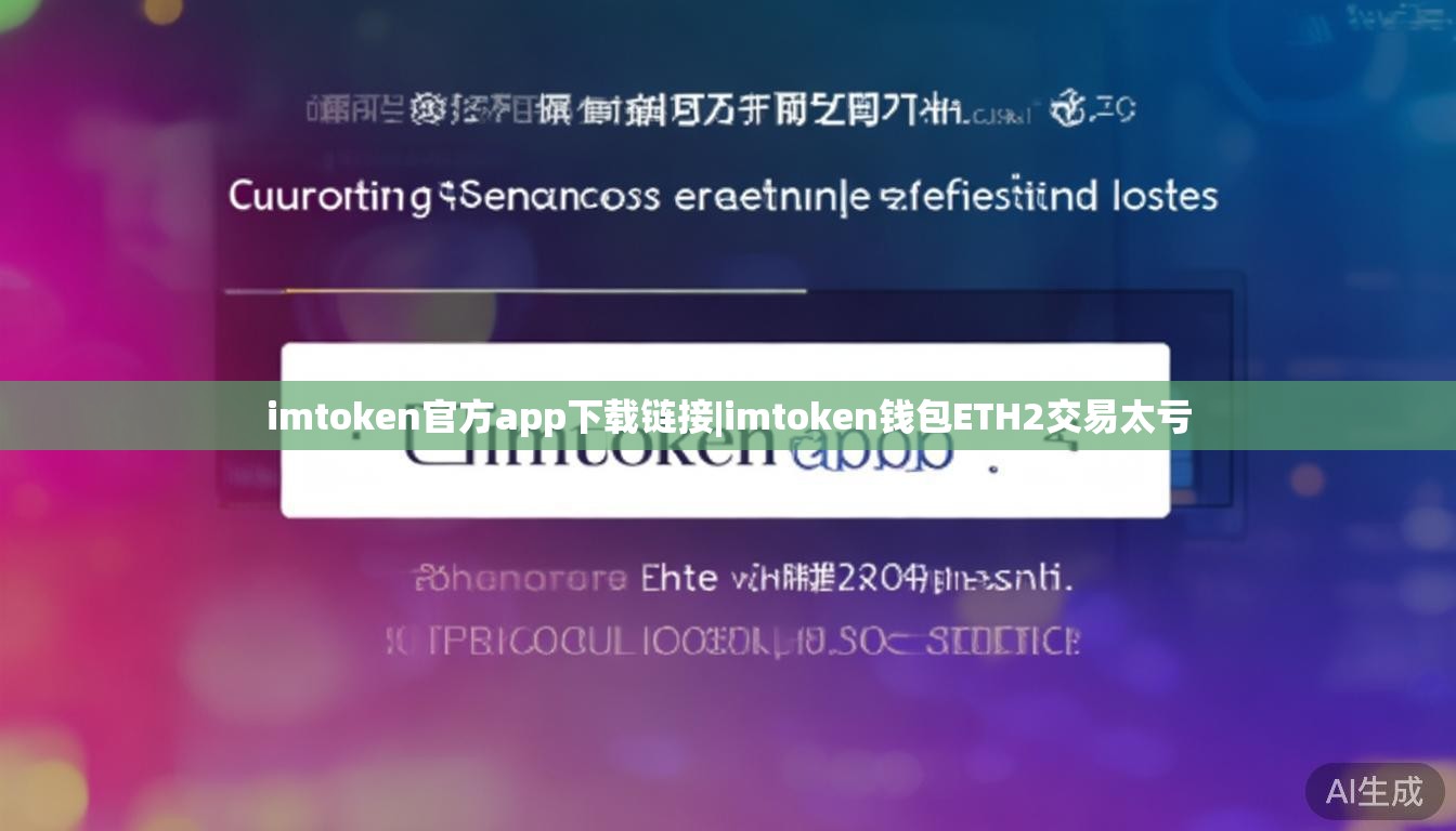 imtoken官方app下载链接|imtoken钱包ETH2交易太亏