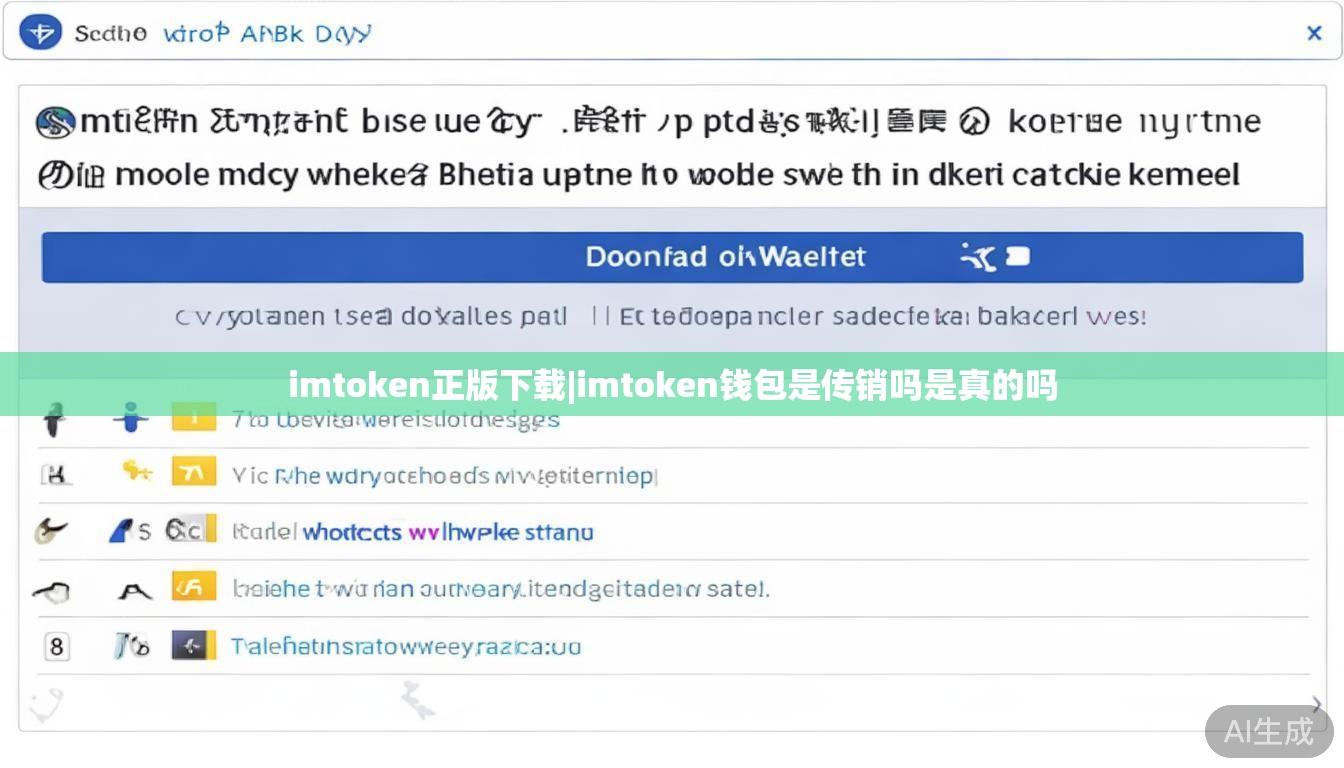 imtoken正版下载|imtoken钱包是传销吗是真的吗