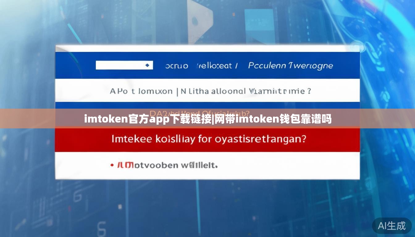 imtoken官方app下载链接|网带imtoken钱包靠谱吗
