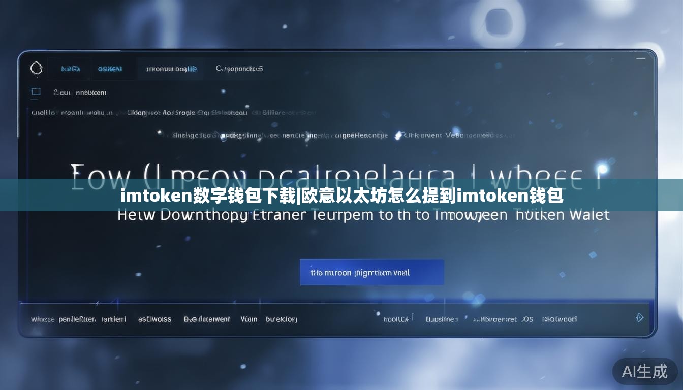 imtoken数字钱包下载|欧意以太坊怎么提到imtoken钱包