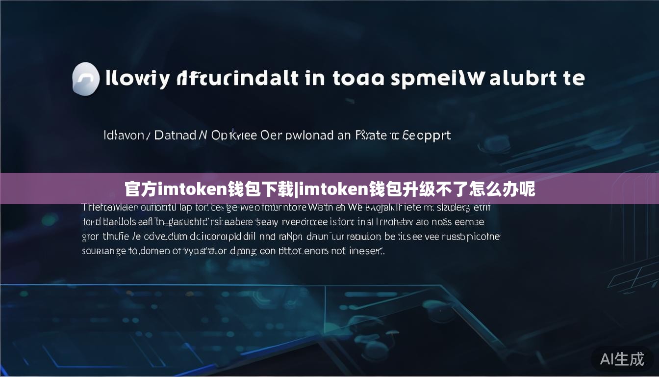 官方imtoken钱包下载|imtoken钱包升级不了怎么办呢