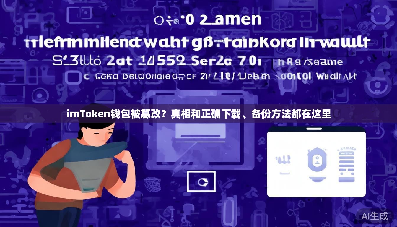 imToken钱包被篡改？真相和正确下载、备份方法都在这里