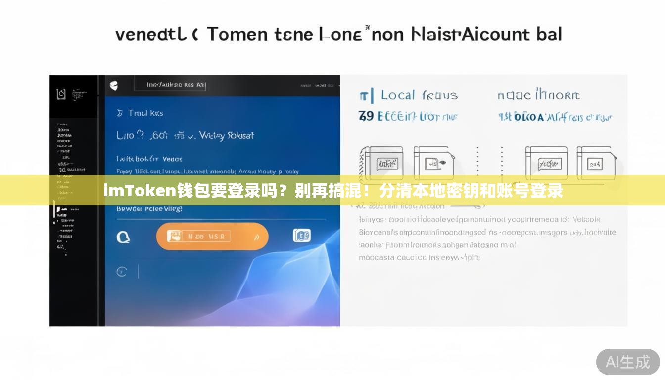 imToken钱包要登录吗？别再搞混！分清本地密钥和账号登录