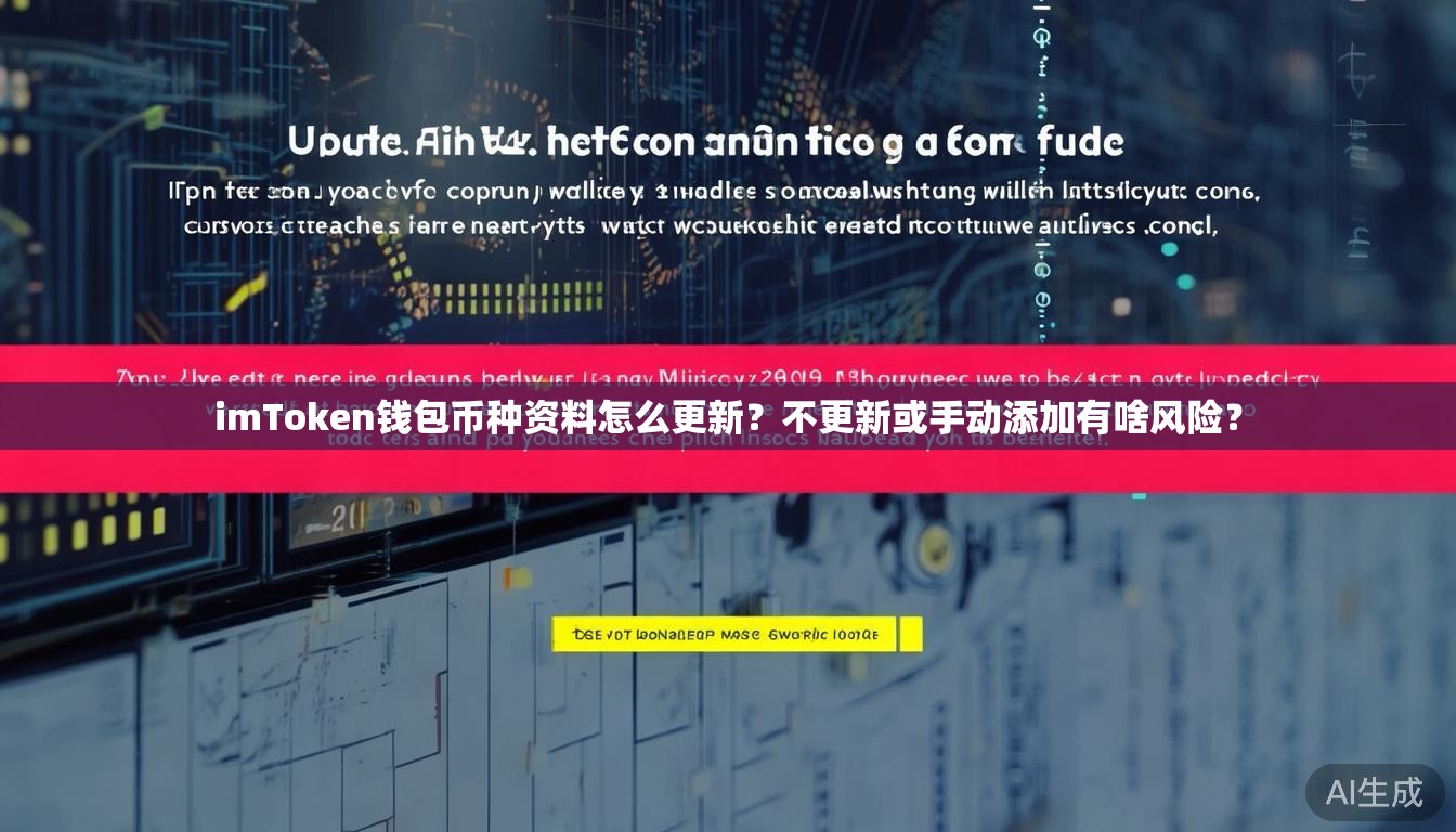 imToken钱包币种资料怎么更新?不更新或手动添加有啥风险? imToken钱包币种资料怎么更新?不更新或手动添加有啥风险?