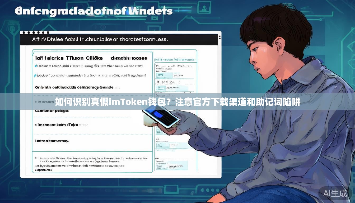如何识别真假imToken钱包？注意官方下载渠道和助记词陷阱