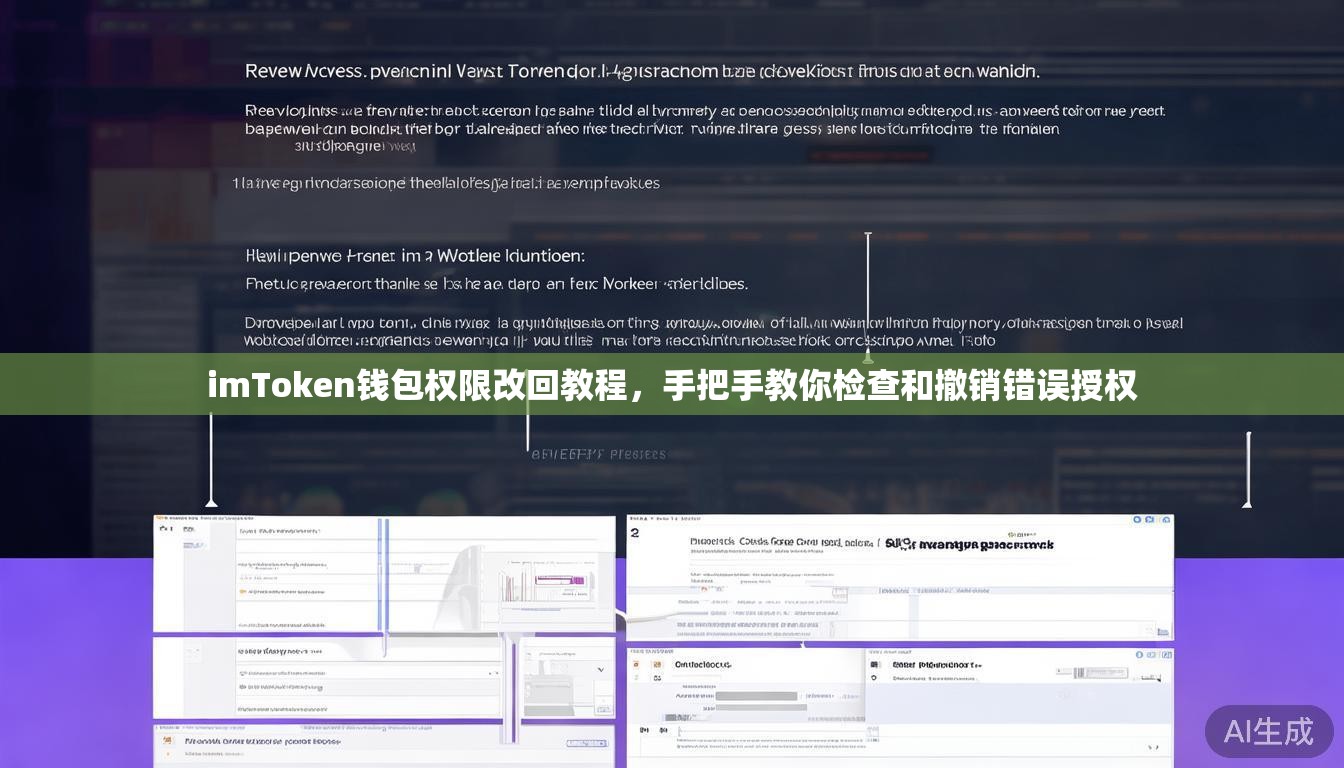 imToken钱包权限改回教程，手把手教你检查和撤销错误授权