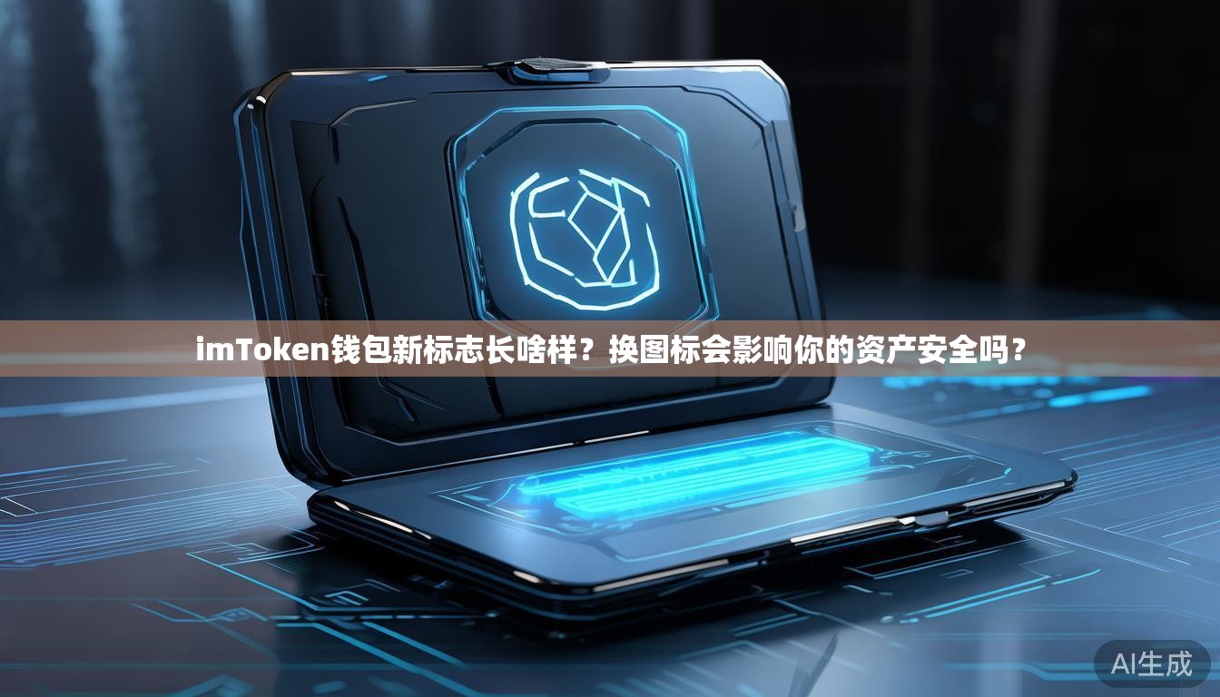 imToken钱包新标志长啥样？换图标会影响你的资产安全吗？