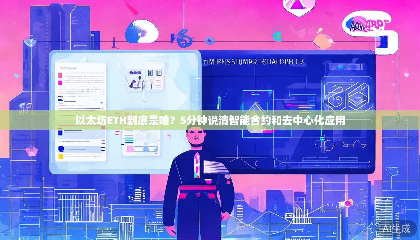 以太坊ETH到底是啥?5分钟说清智能合约和去中心化应用 以太坊ETH到底是啥?5分钟说清智能合约和去中心化应用