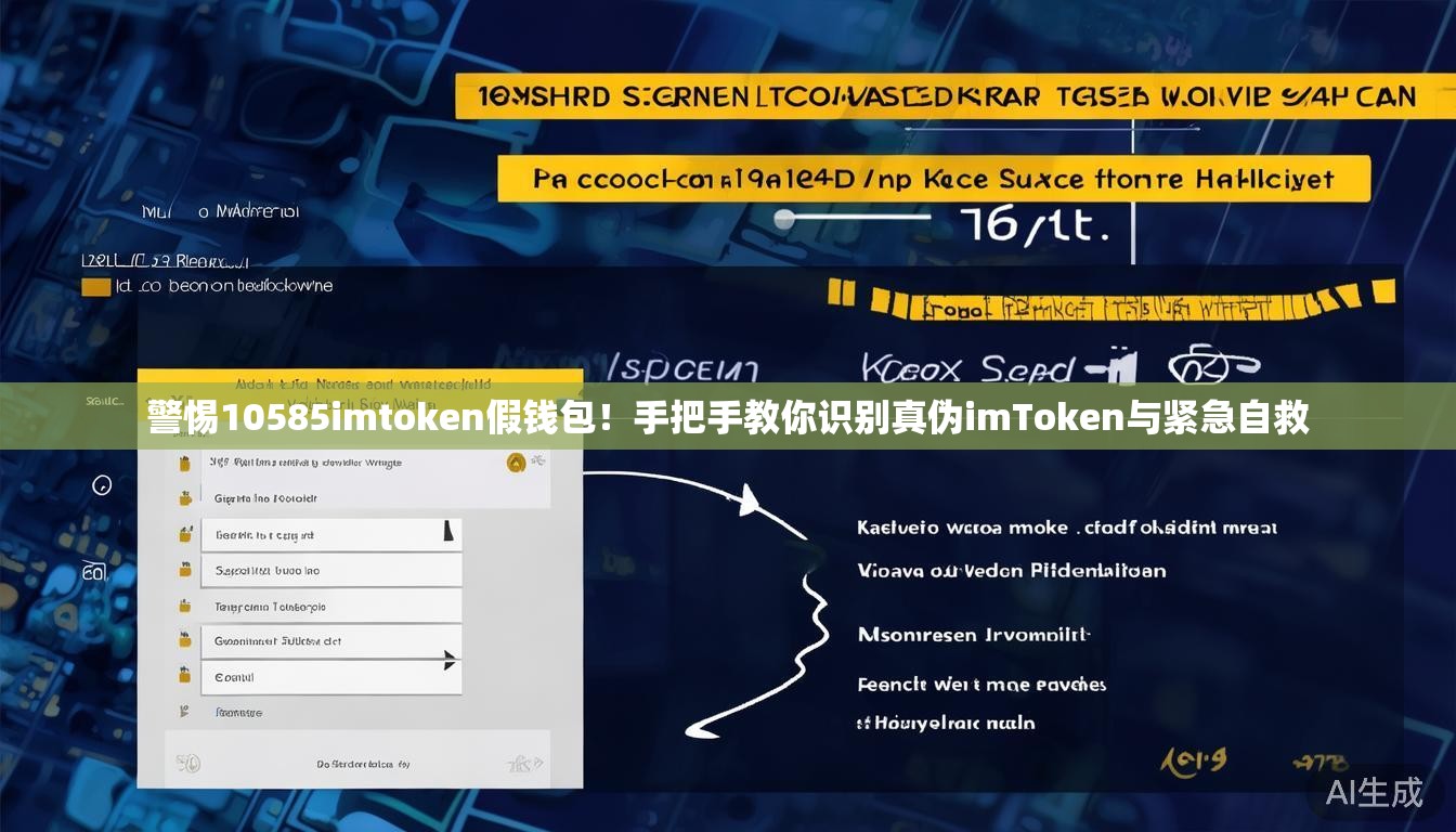 警惕10585imtoken假钱包！手把手教你识别真伪imToken与紧急自救