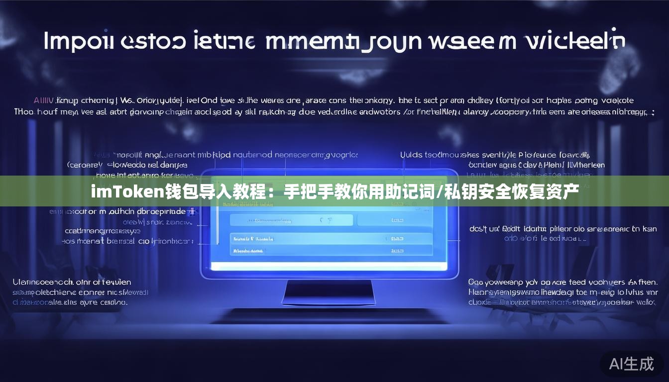 imToken钱包导入教程:手把手教你用助记词/私钥安全恢复资产 imToken钱包导入教程:手把手教你用助记词/私钥安全恢复资产
