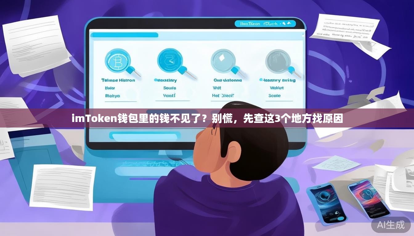 imToken钱包里的钱不见了？别慌，先查这3个地方找原因
