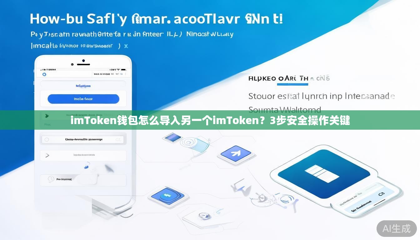 imToken钱包怎么导入另一个imToken？3步安全操作关键