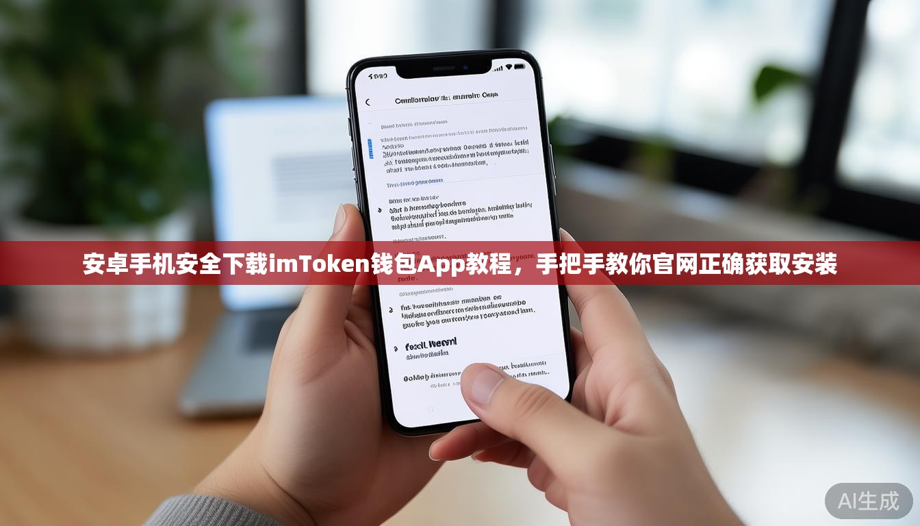 安卓手机安全下载imToken钱包App教程，手把手教你官网正确获取安装