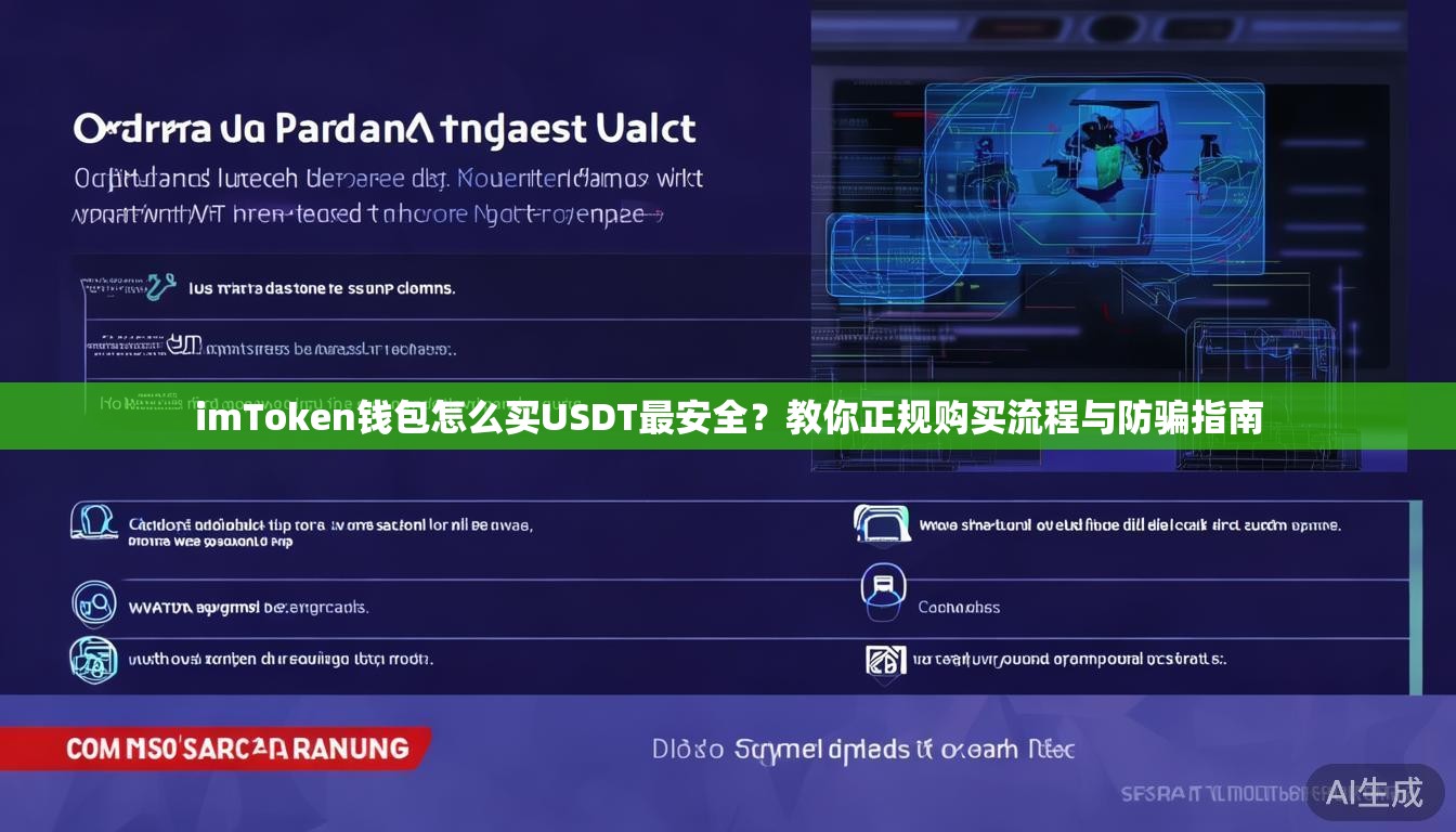 imToken钱包怎么买USDT最安全？教你正规购买流程与防骗指南