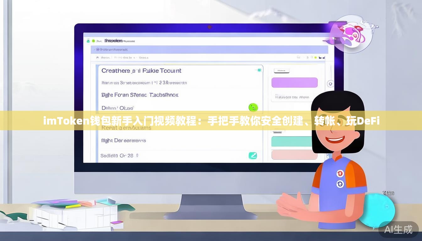 imToken钱包新手入门视频教程：手把手教你安全创建、转帐、玩DeFi