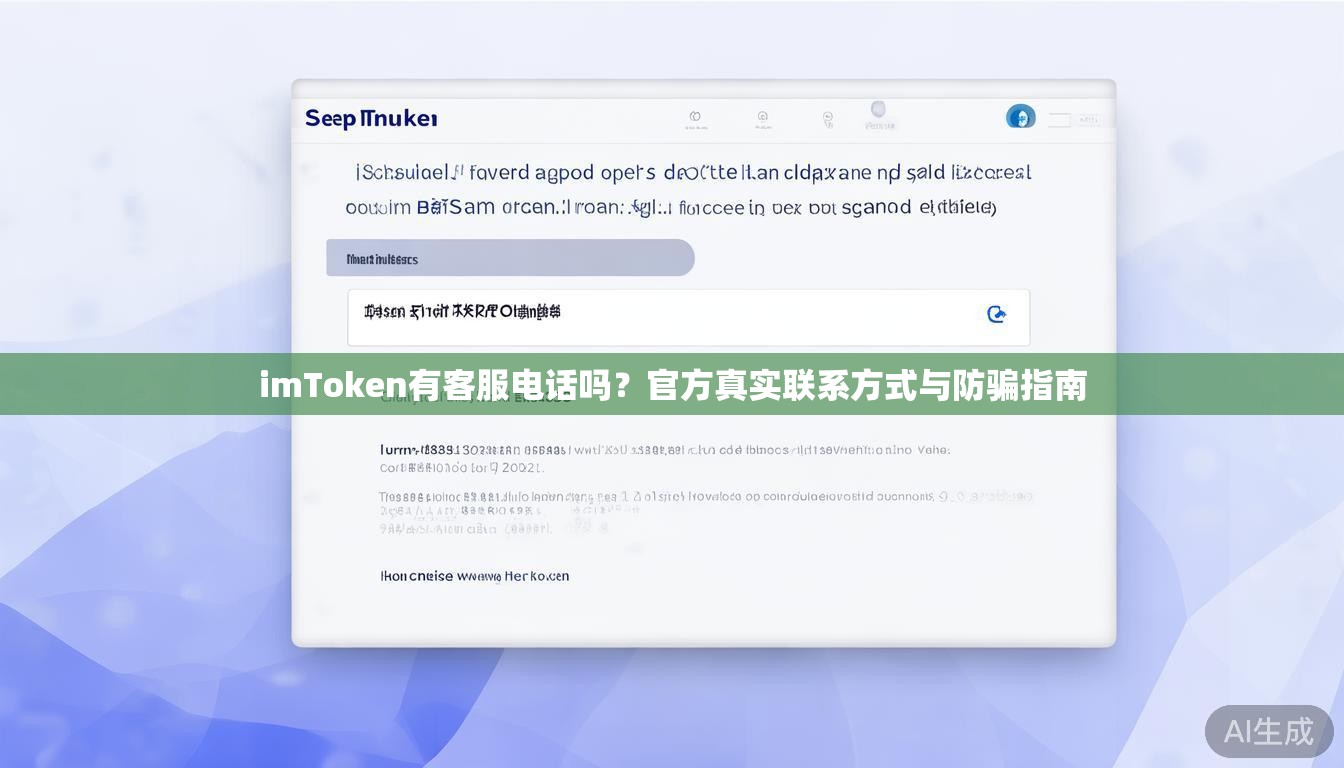 imToken有客服电话吗？官方真实联系方式与防骗指南