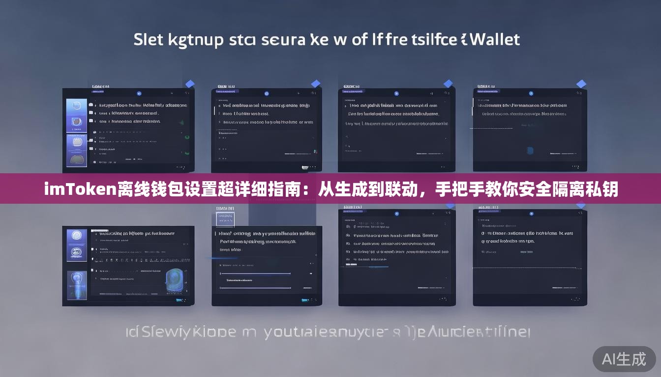 imToken离线钱包设置超详细指南：从生成到联动，手把手教你安全隔离私钥