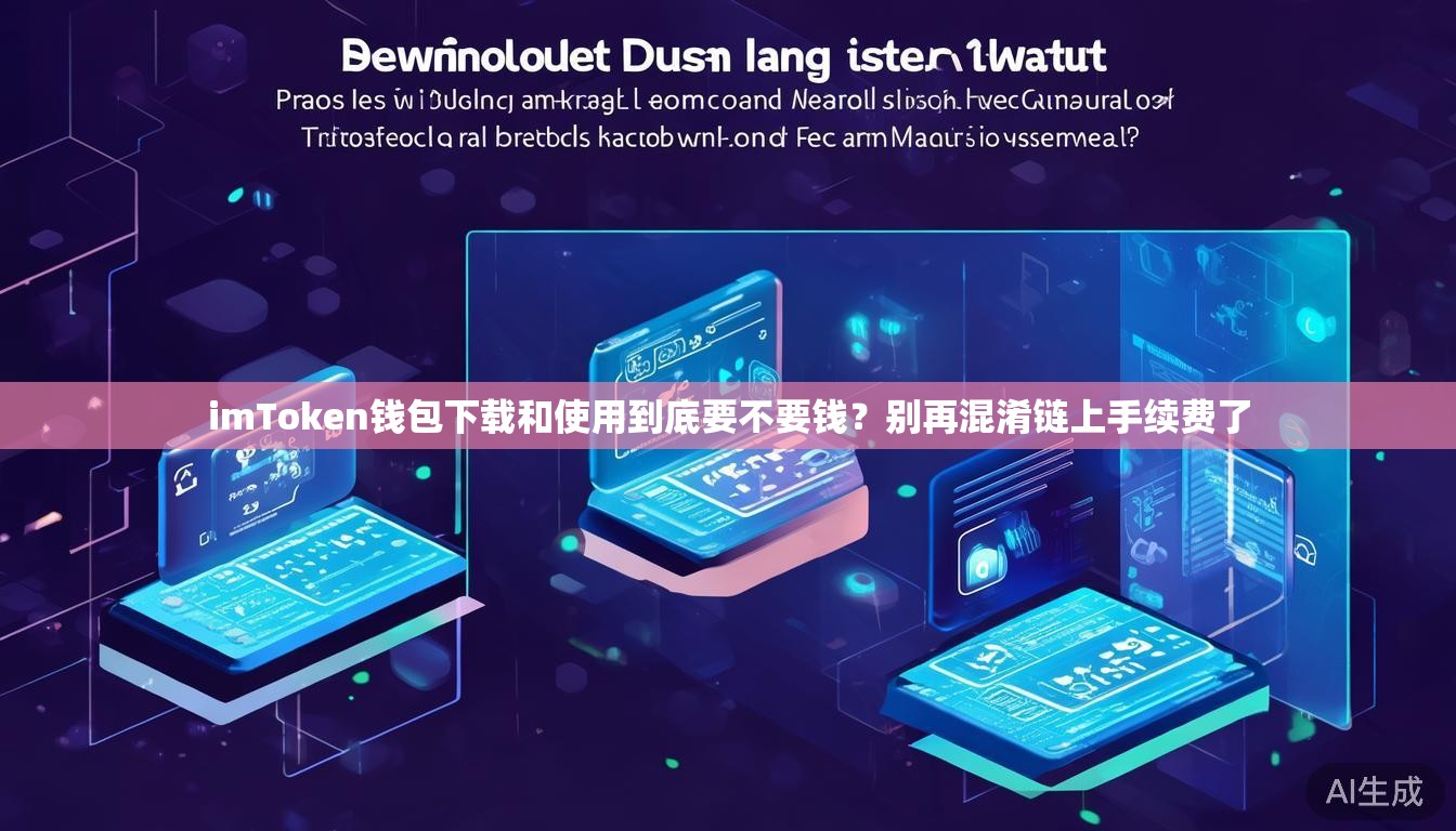 imToken钱包下载和使用到底要不要钱？别再混淆链上手续费了