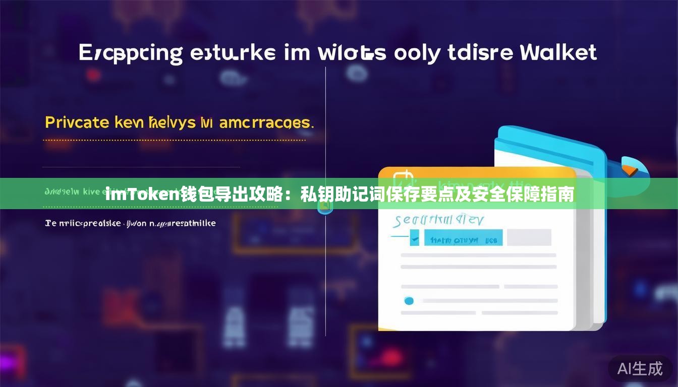 imToken钱包导出攻略：私钥助记词保存要点及安全保障指南