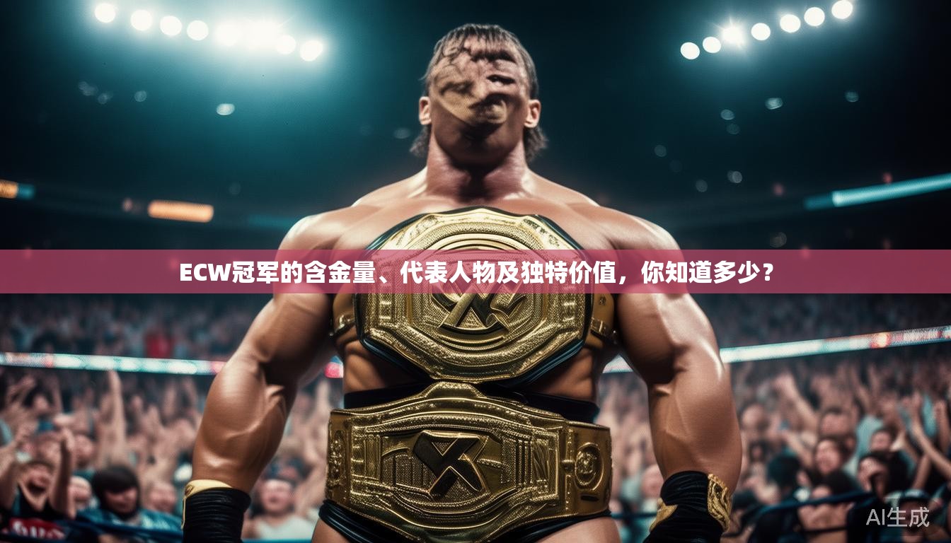 ECW冠军的含金量、代表人物及独特价值，你知道多少？