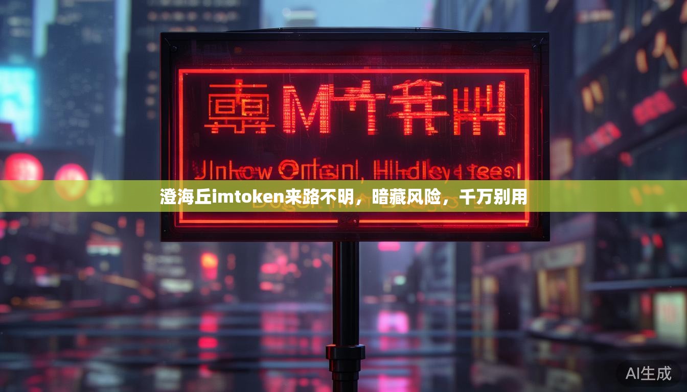 澄海丘imtoken来路不明，暗藏风险，千万别用