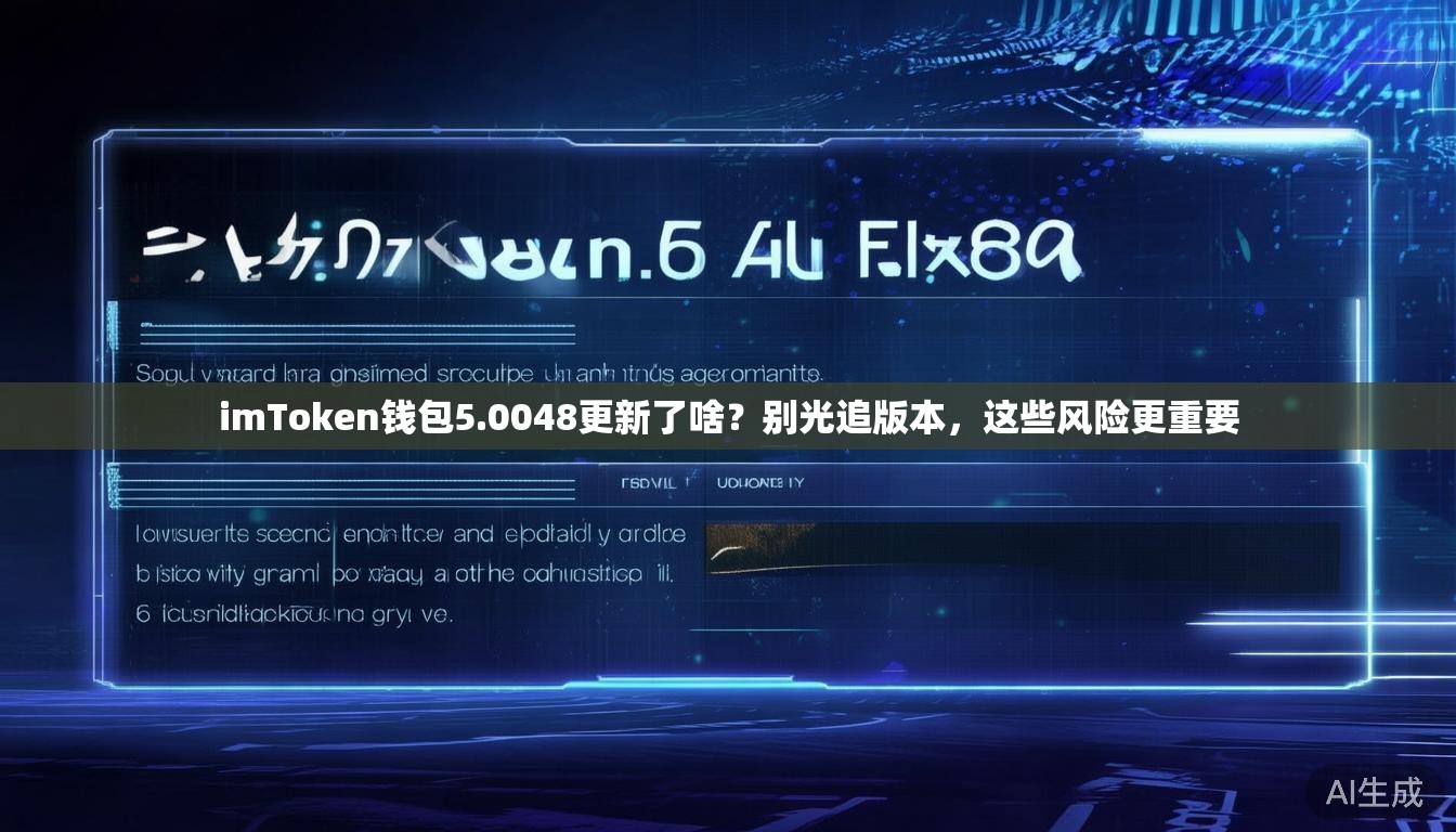 imToken钱包5.0048更新了啥？别光追版本，这些风险更重要