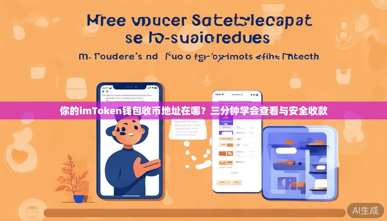 你的imToken钱包收币地址在哪？三分钟学会查看与安全收款