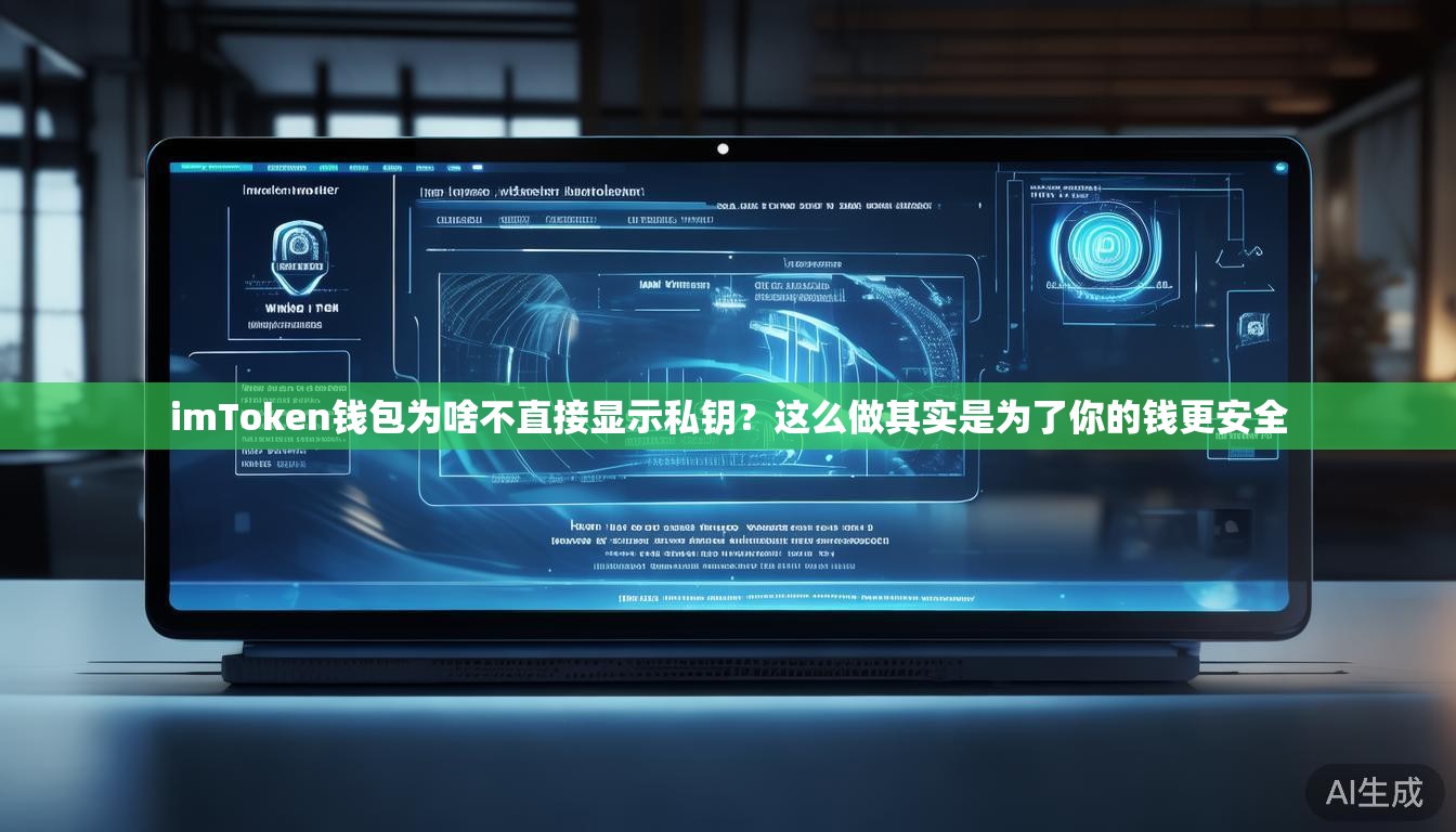 imToken钱包为啥不直接显示私钥？这么做其实是为了你的钱更安全
